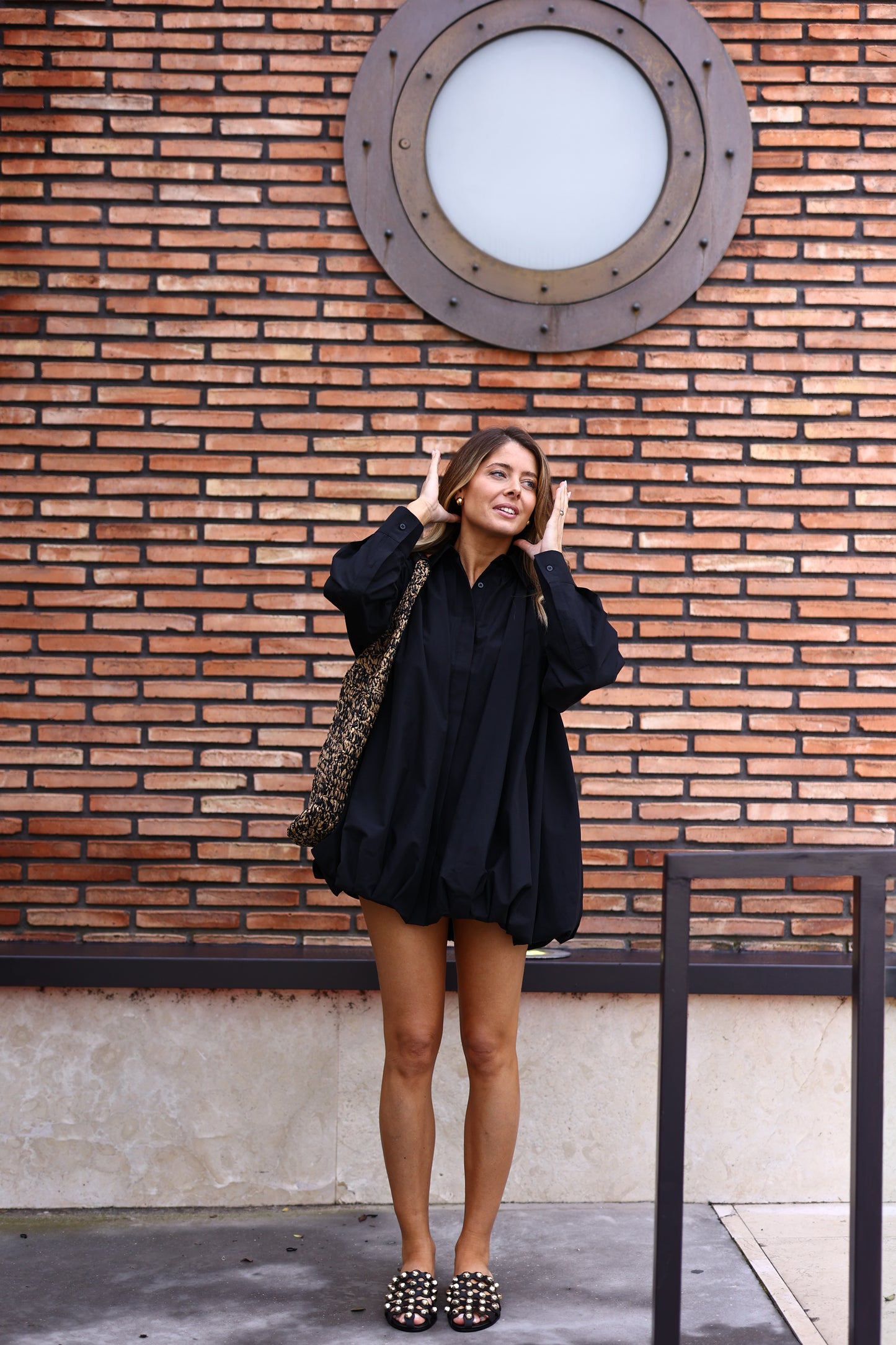Vestido Curto Oversized - Eleh