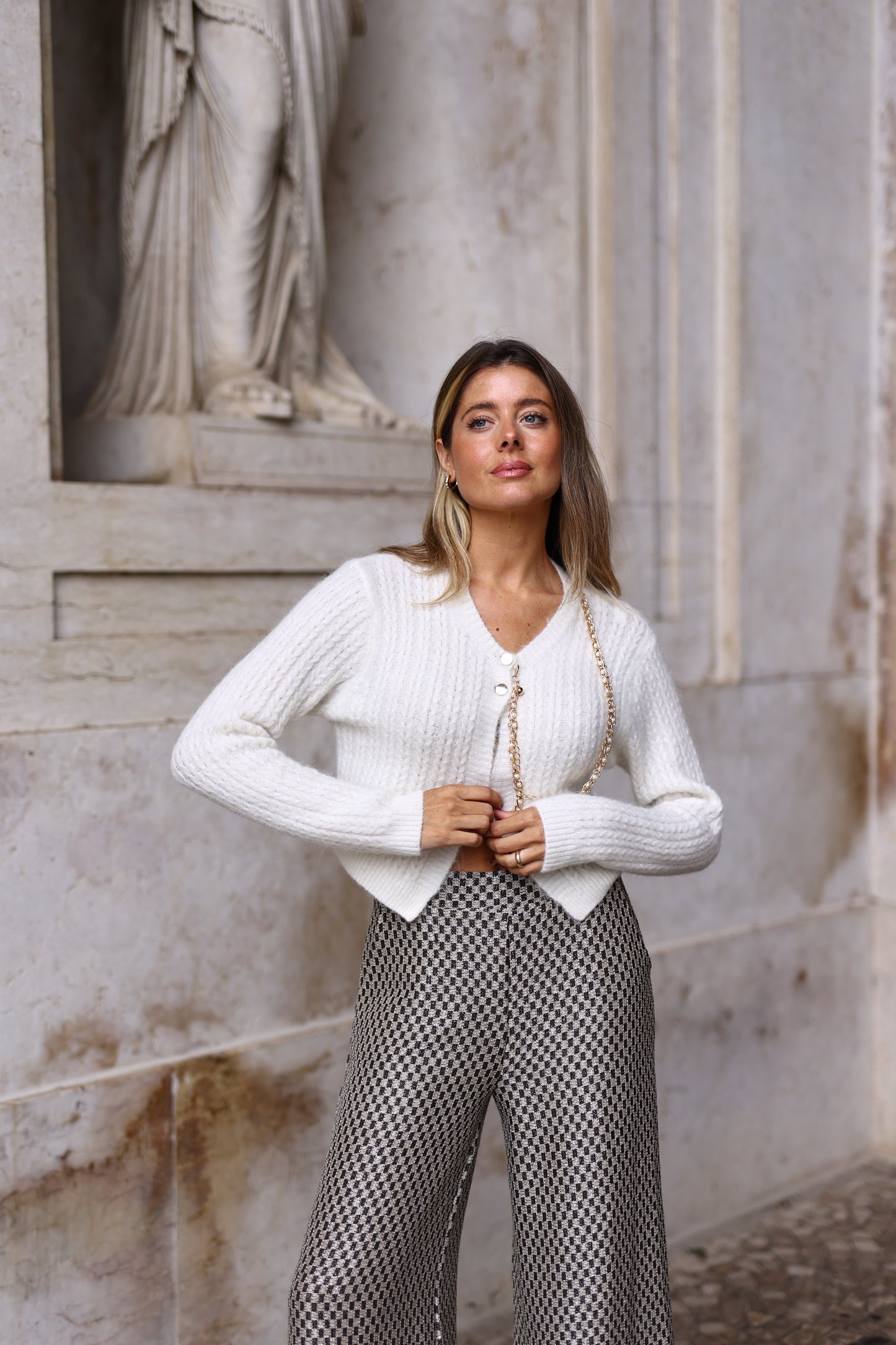 Cardigan Alpaca Lux  - Pho Firenze