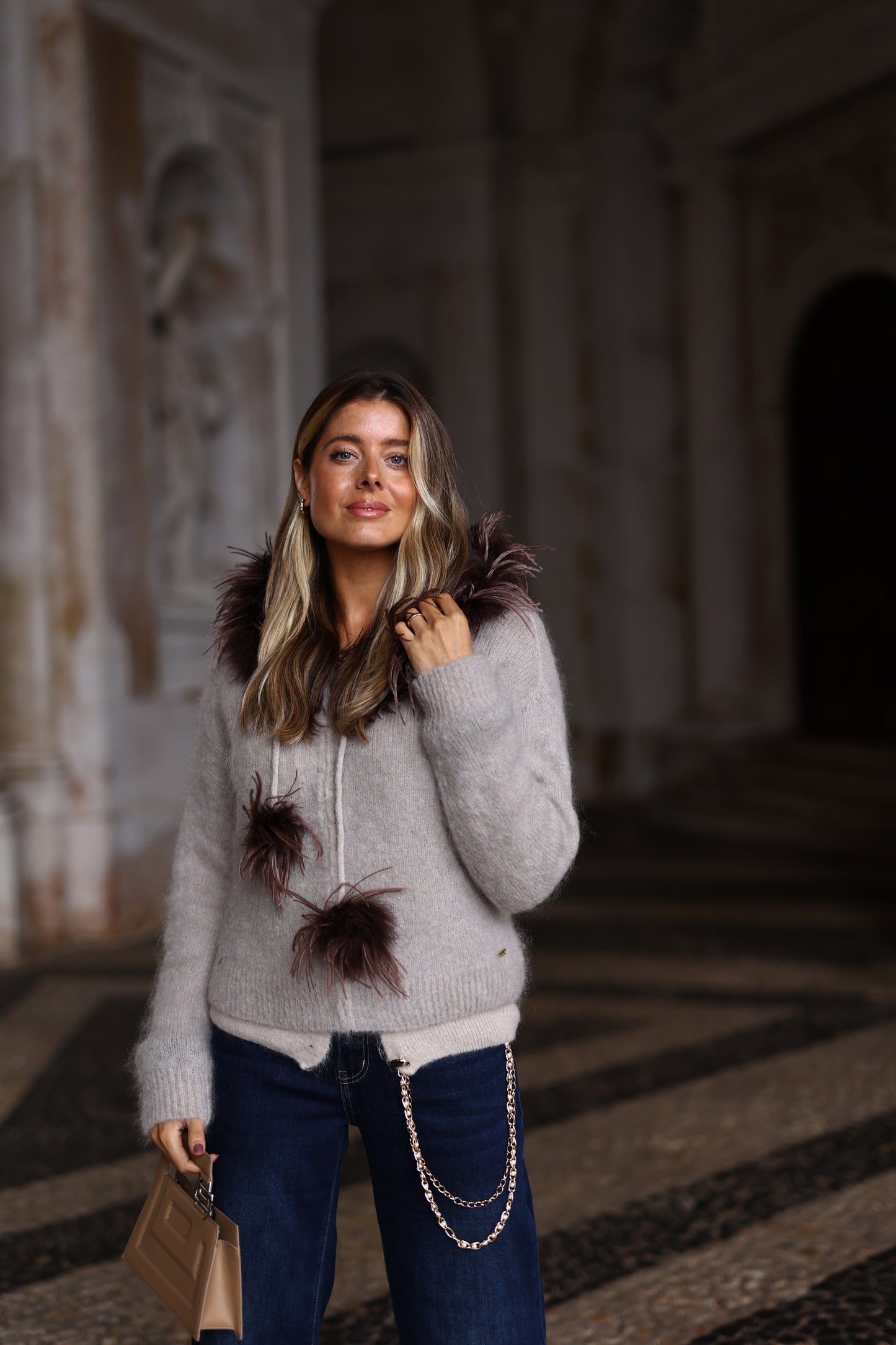 Sweater Malha com Capuz – PHO Firenze