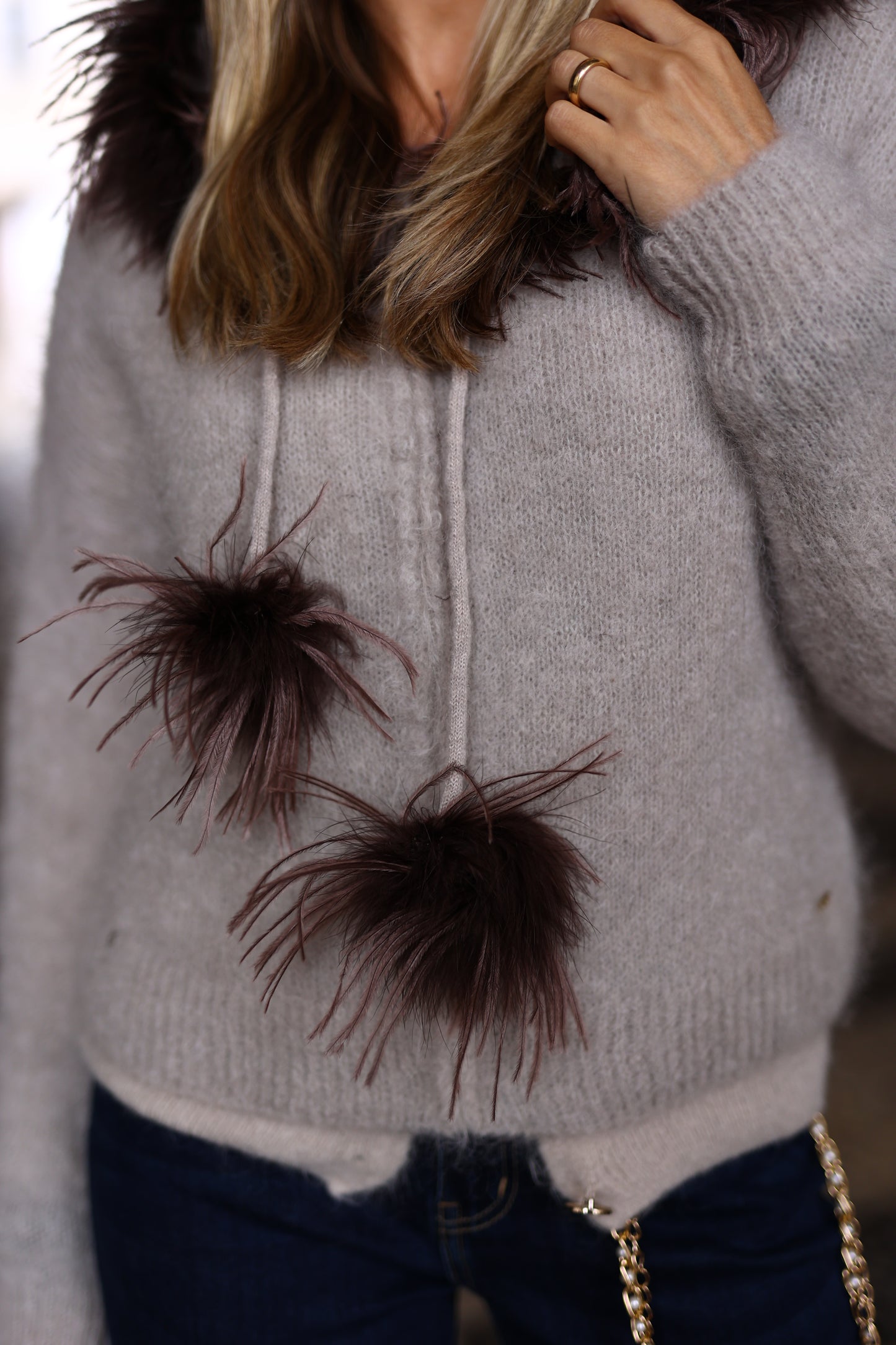 Sweater Malha com Capuz – PHO Firenze