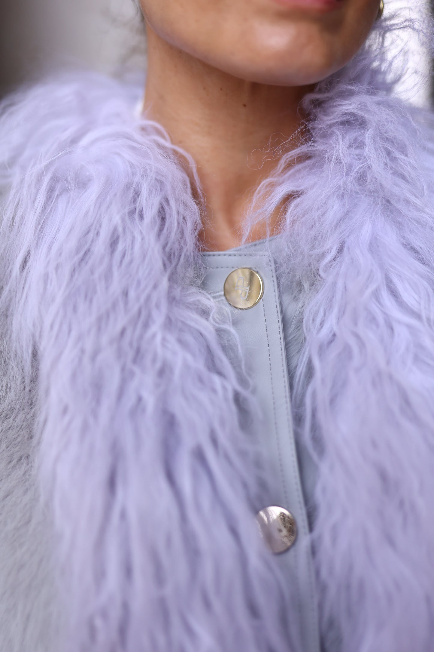 Casaco Em Pelo Ecológico Cottage Collection - Pho Firenze