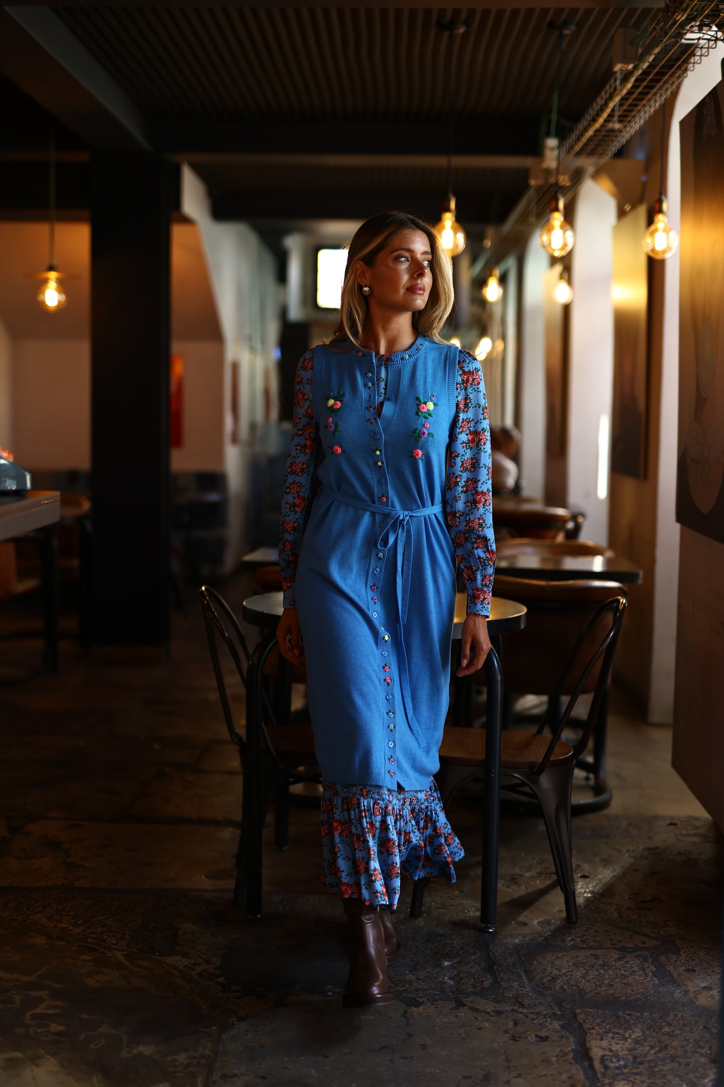 Vestido Bouton Handmade - Manoush