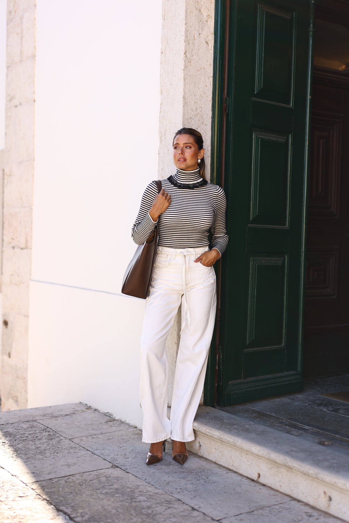 Camisola Col Roulé Col Marin - Manoush