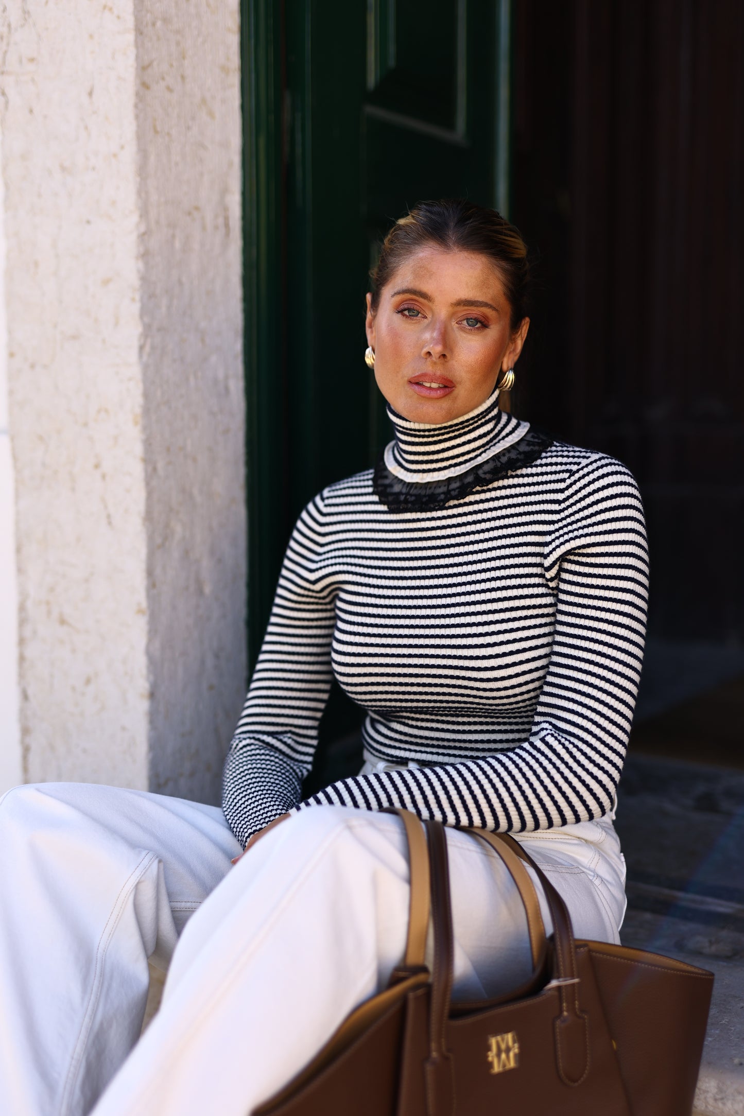 Camisola Col Roulé Col Marin - Manoush