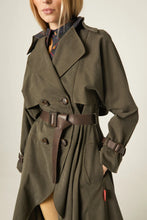 Afbeelding in Gallery-weergave laden, Trench Coat Cáqui Tencel - Masavi
