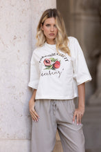 Carregar imagem no visualizador da galeria, T-Shirt Forbidden Fruit Print - Iceberg
