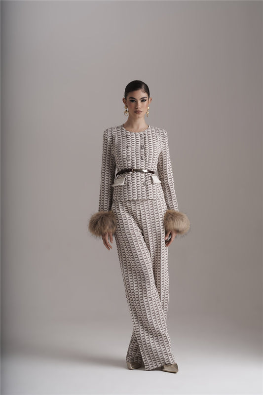 Casaco Rachel com Pêlos nos Punhos - Pho Firenze