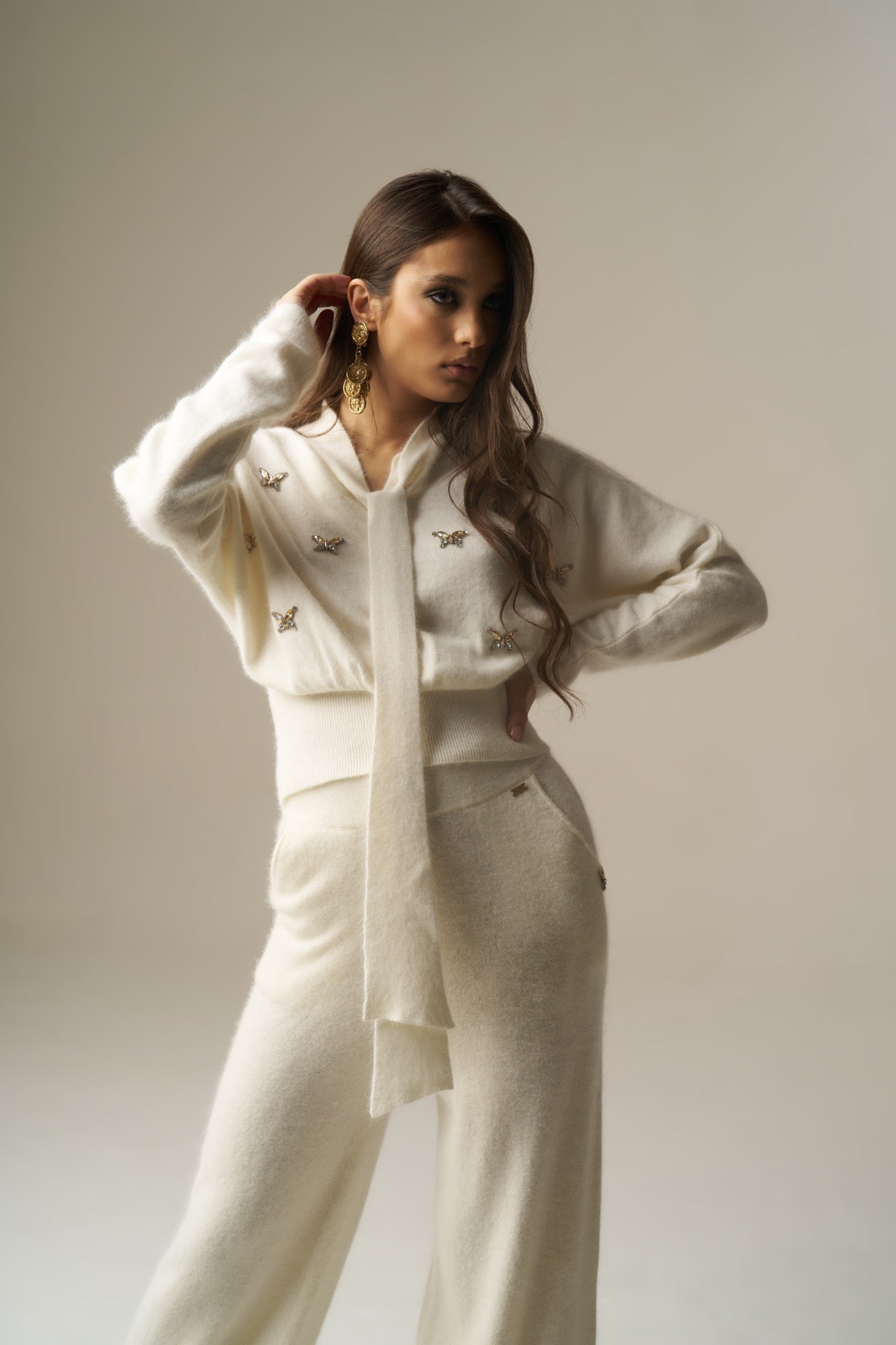 Camisola Com Aplicações Joia – Pho Firenze
