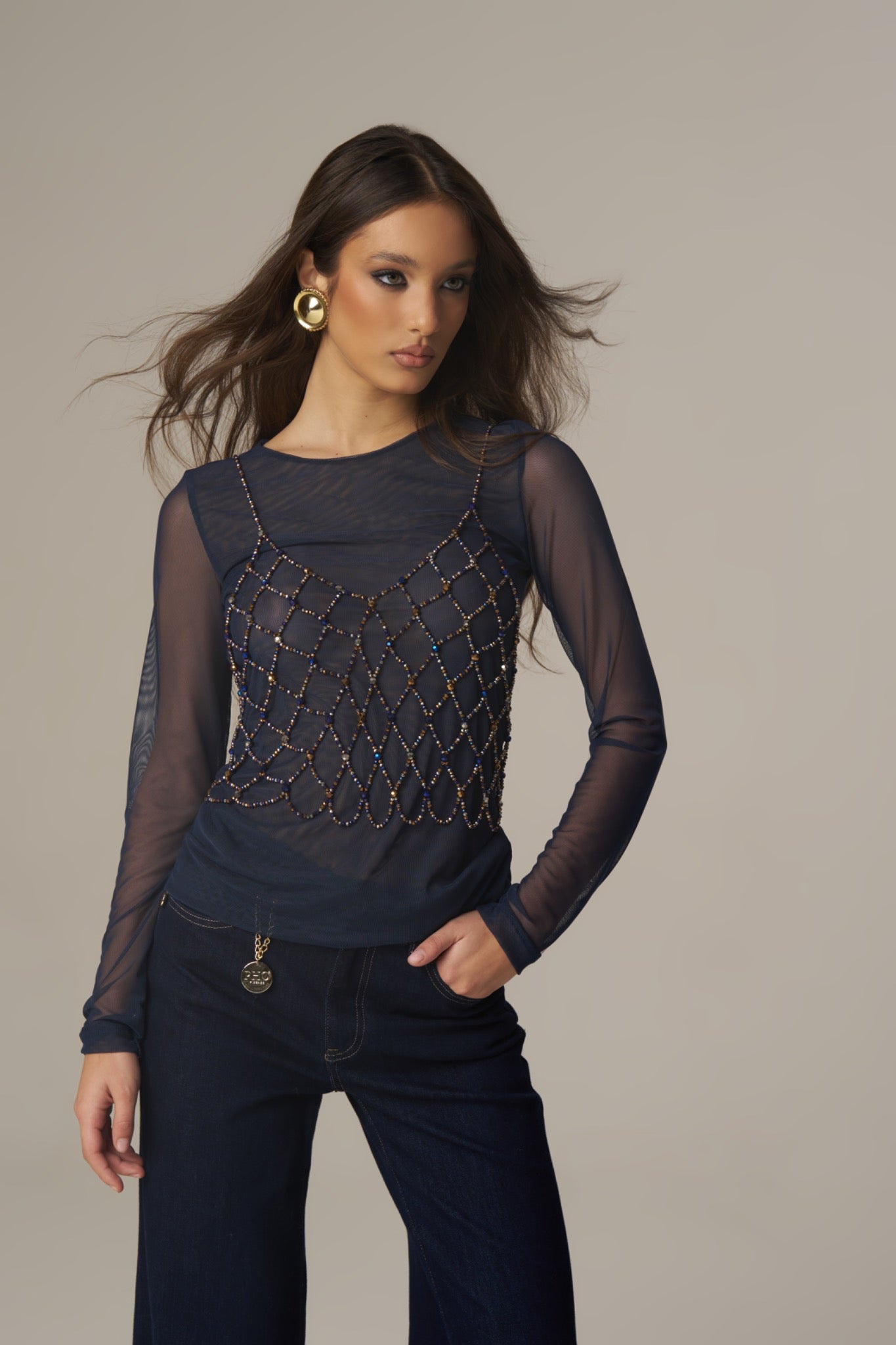 Top Joia em Strass – Pho Firenze