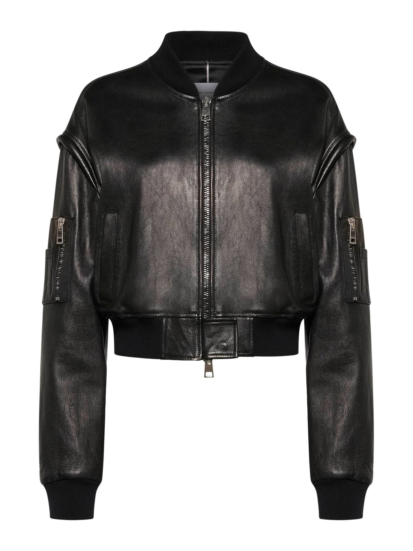 Blusão Bomber em Pele Verdadeira – Simona Corsellini