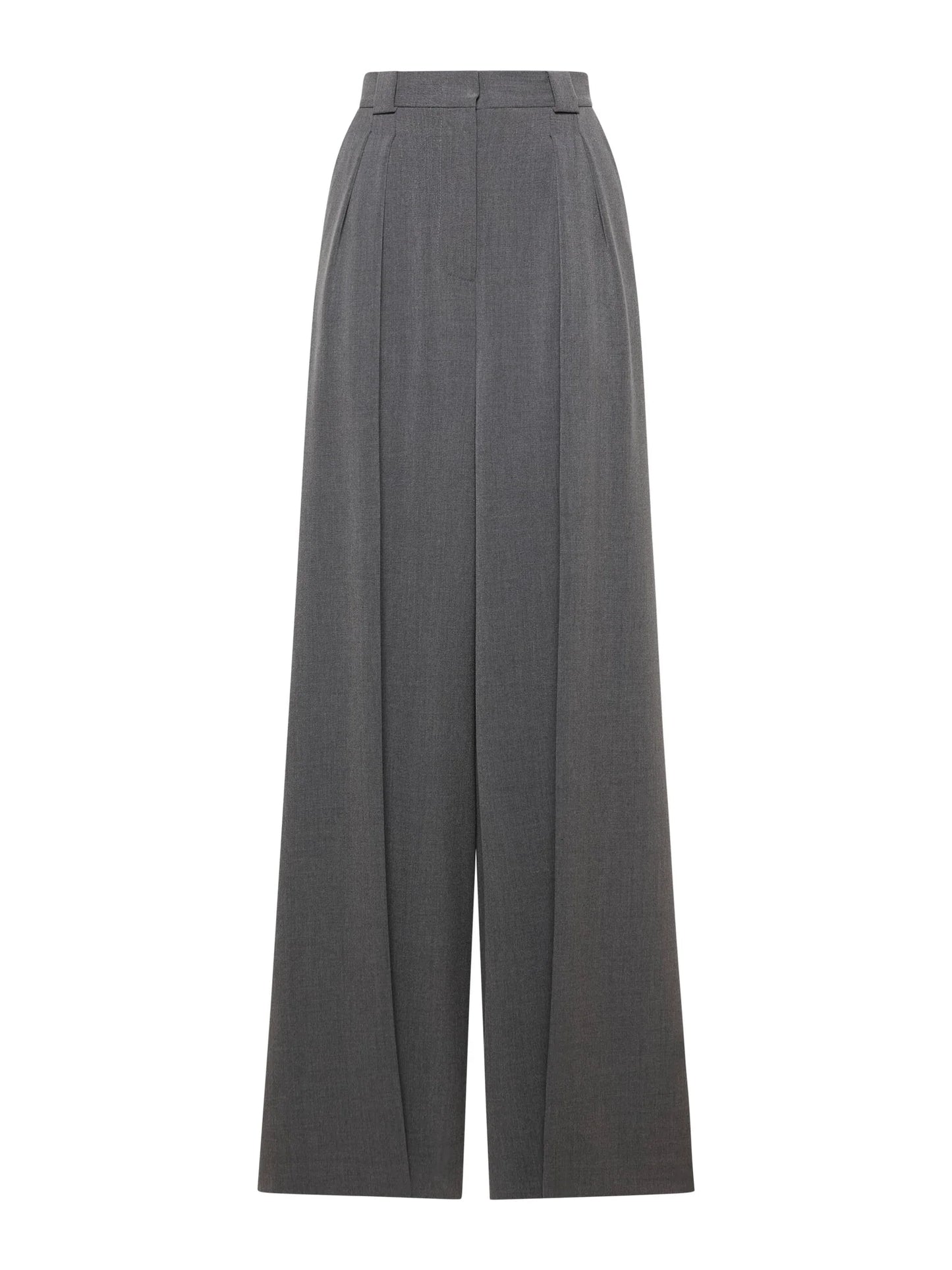 Calças De Alfaiataria Com Pregas - Simona Corsellini