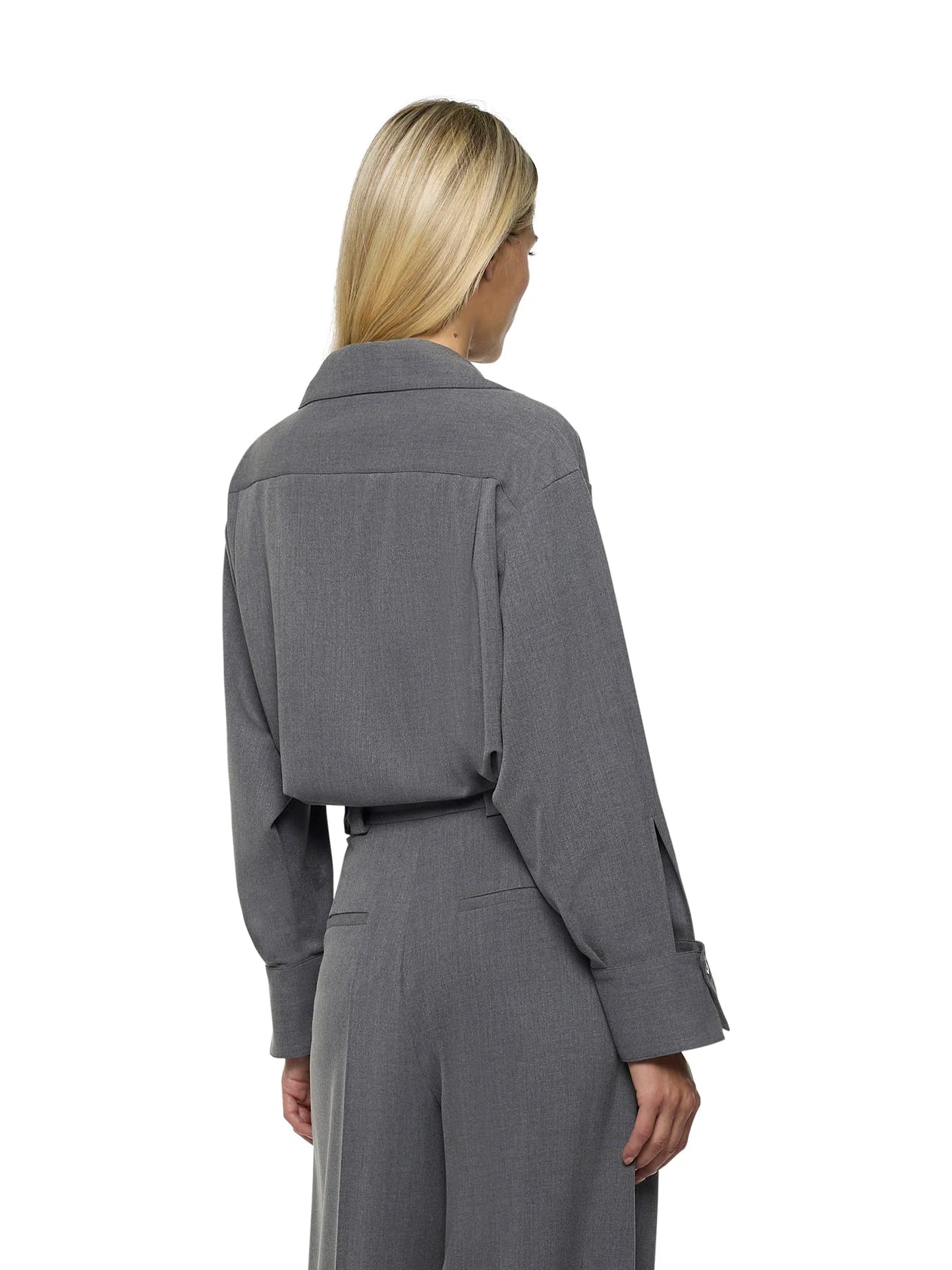 Túnica Com Decote Bordado - Simona Corsellini