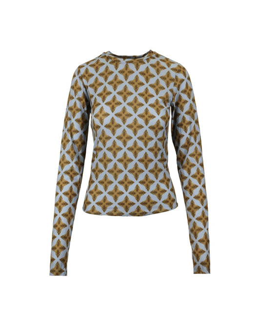 Top Florence de Manga Comprida Estampado – Anonyme Designers