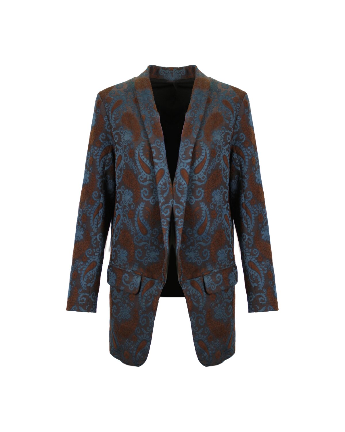 Blazer Pecan Estampado – Anonyme Designers