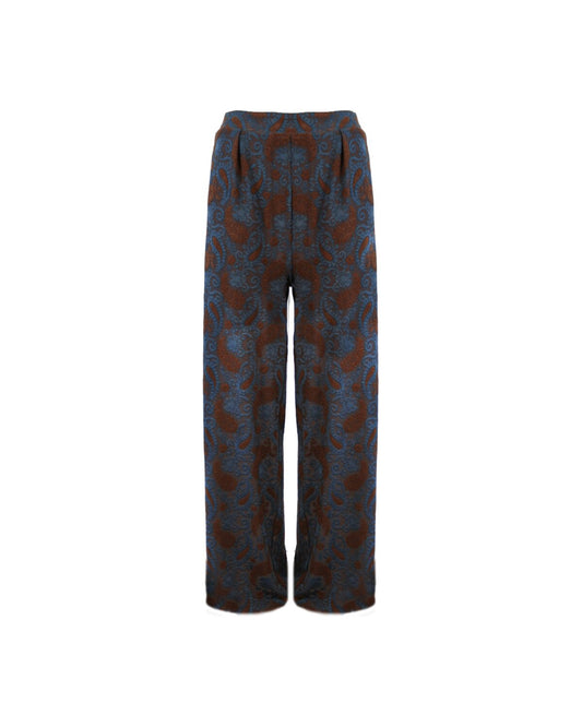 Calças Wide Leg Pecan Estampadas – Anonyme Designers