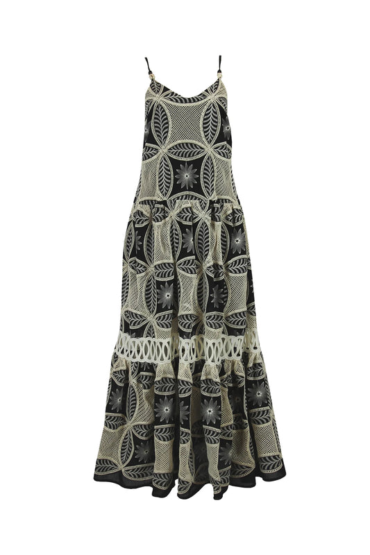 Vestido Bordados - Sahoco