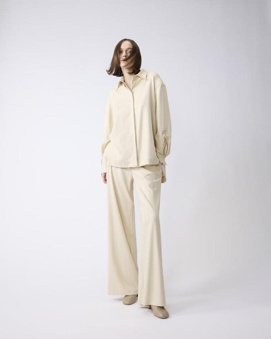 Camisa Minimalista De Alfaiataria - Simona Corsellini