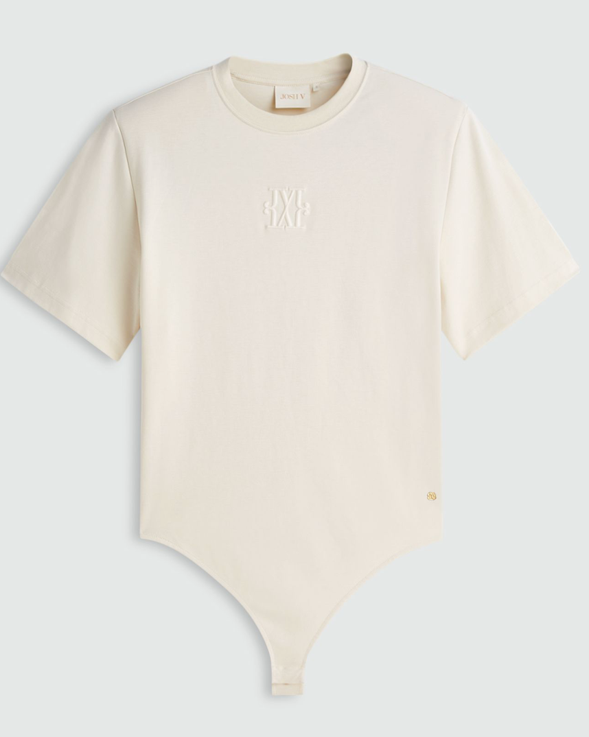 Body com Ombreiras Poppy Branco – Josh V