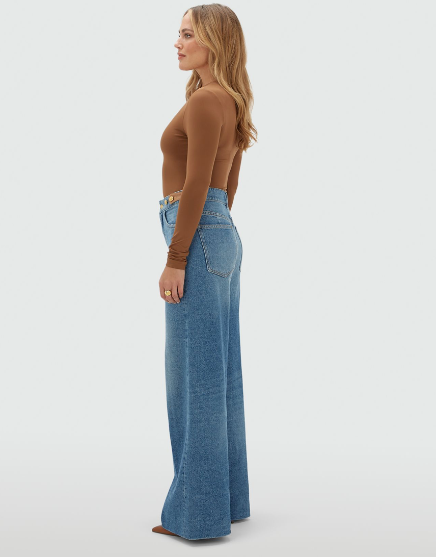 Jeans Wide Leg Gloria Cintura Subida – Josh V