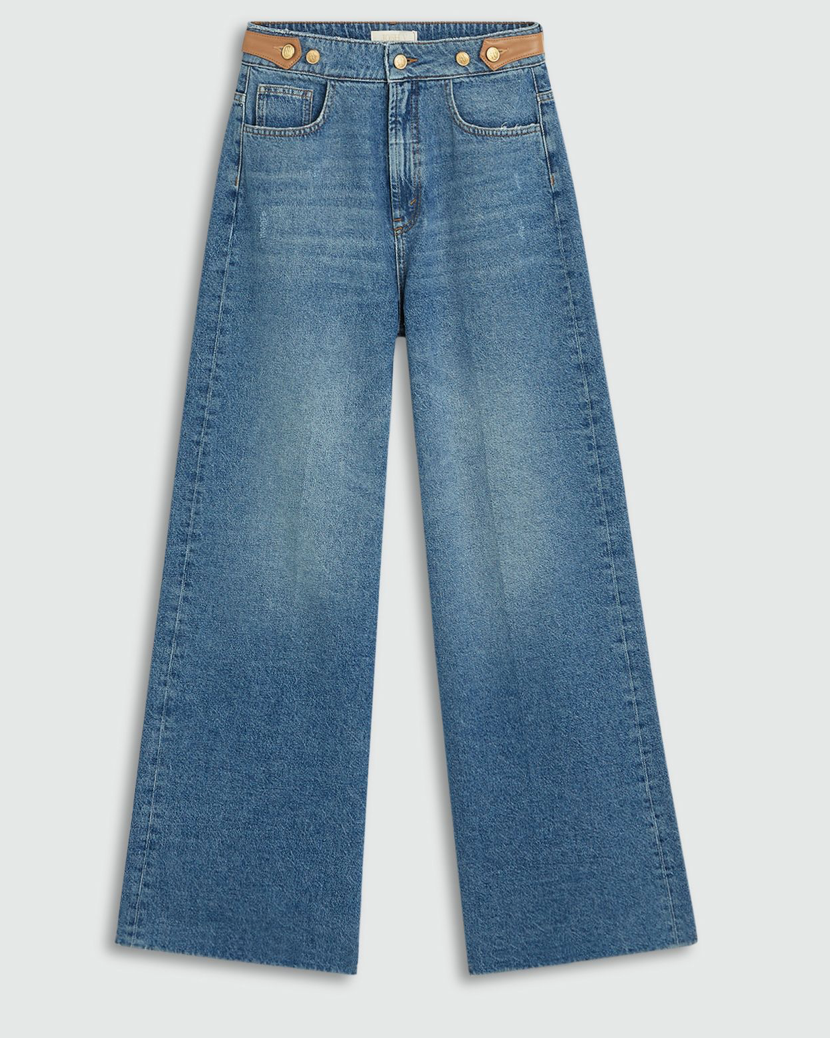 Jeans Wide Leg Gloria Cintura Subida – Josh V