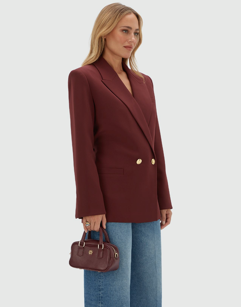 Amandine Bag Burgundy – Josh V