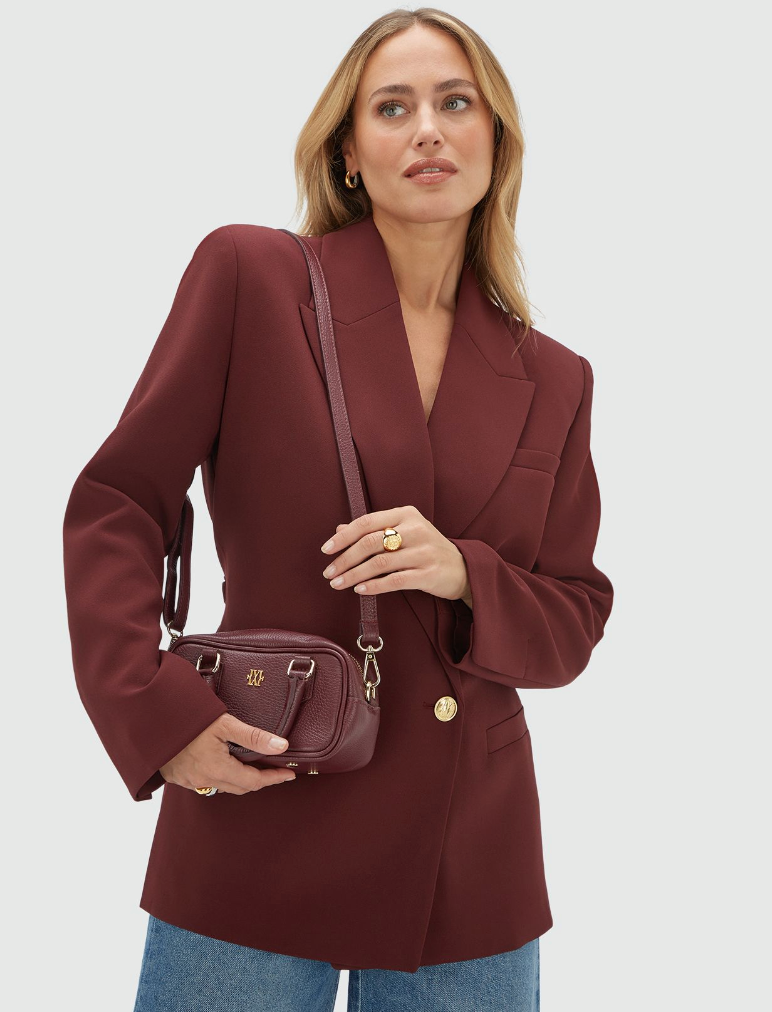 Amandine Bag Burgundy – Josh V