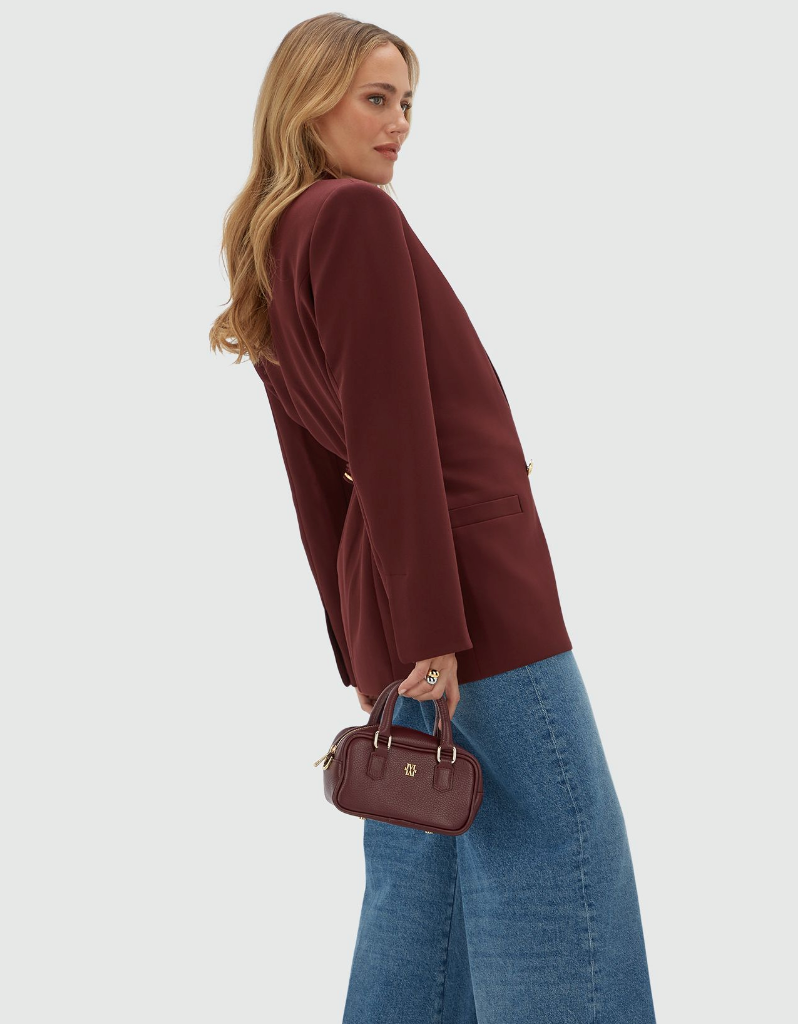 Amandine Bag Burgundy – Josh V