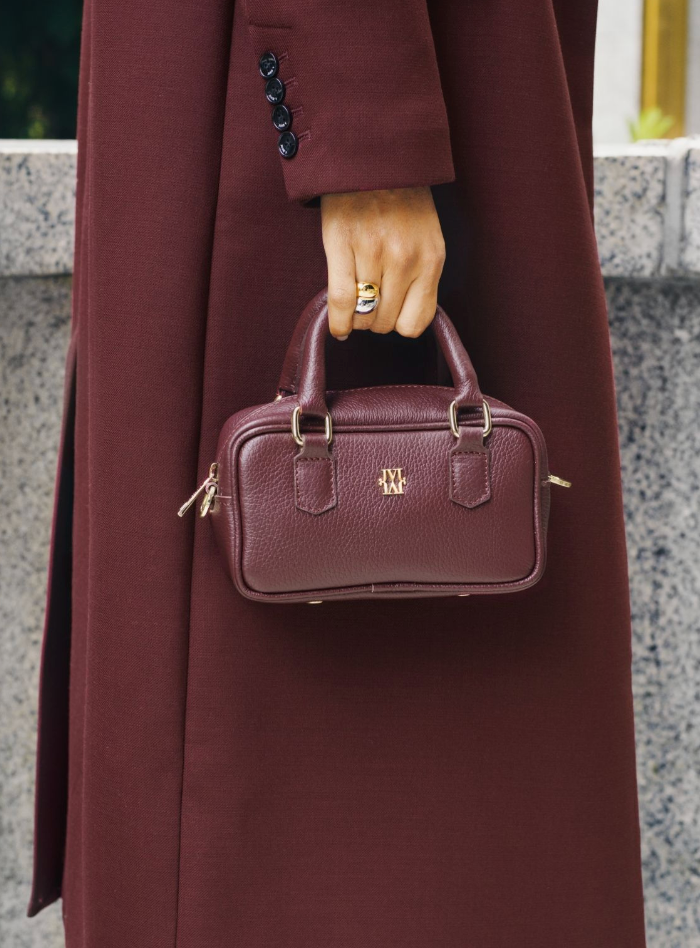 Amandine Bag Burgundy – Josh V