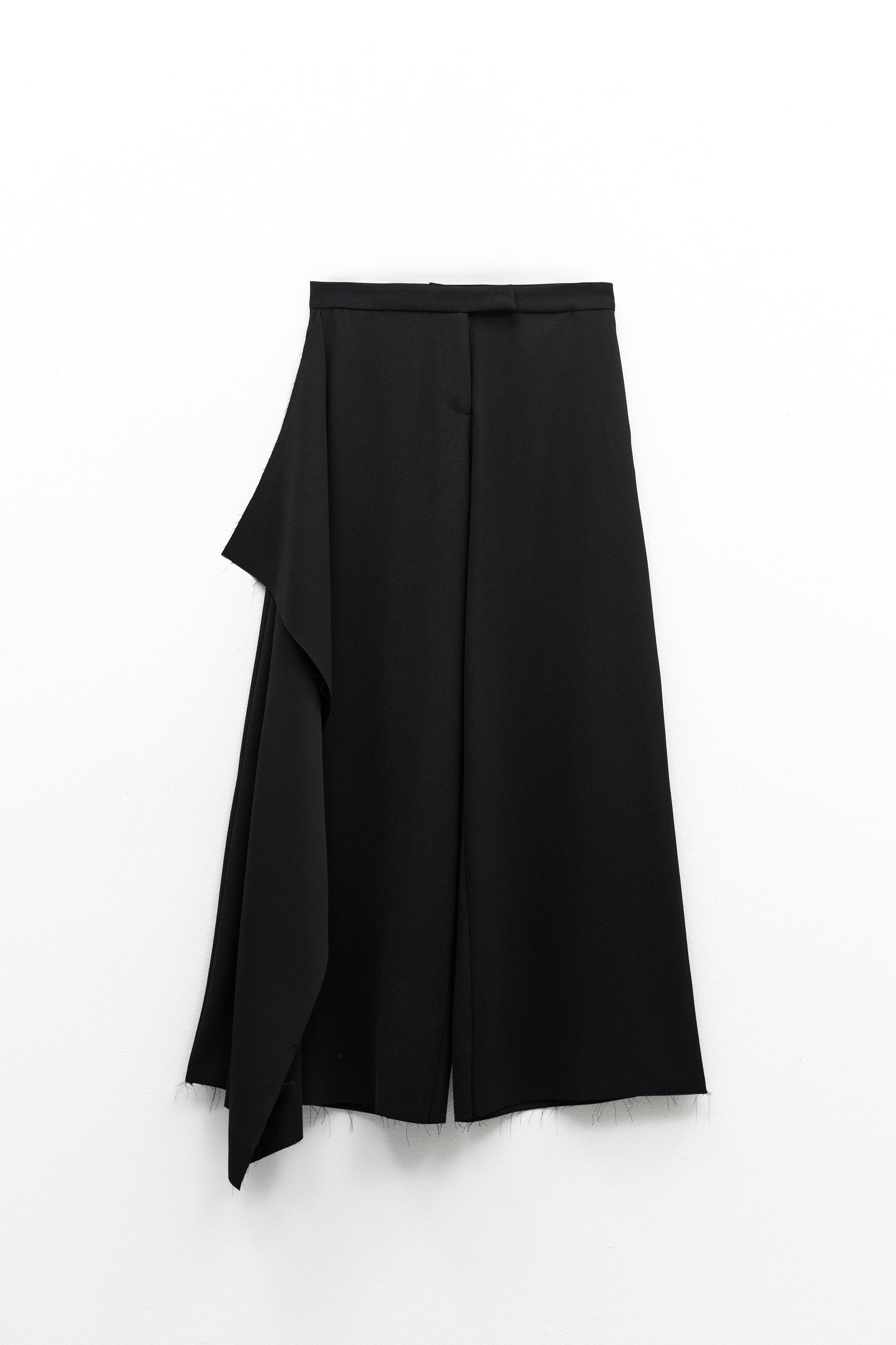 Calça Palazzo Com Pala Assimétrica – Eleh