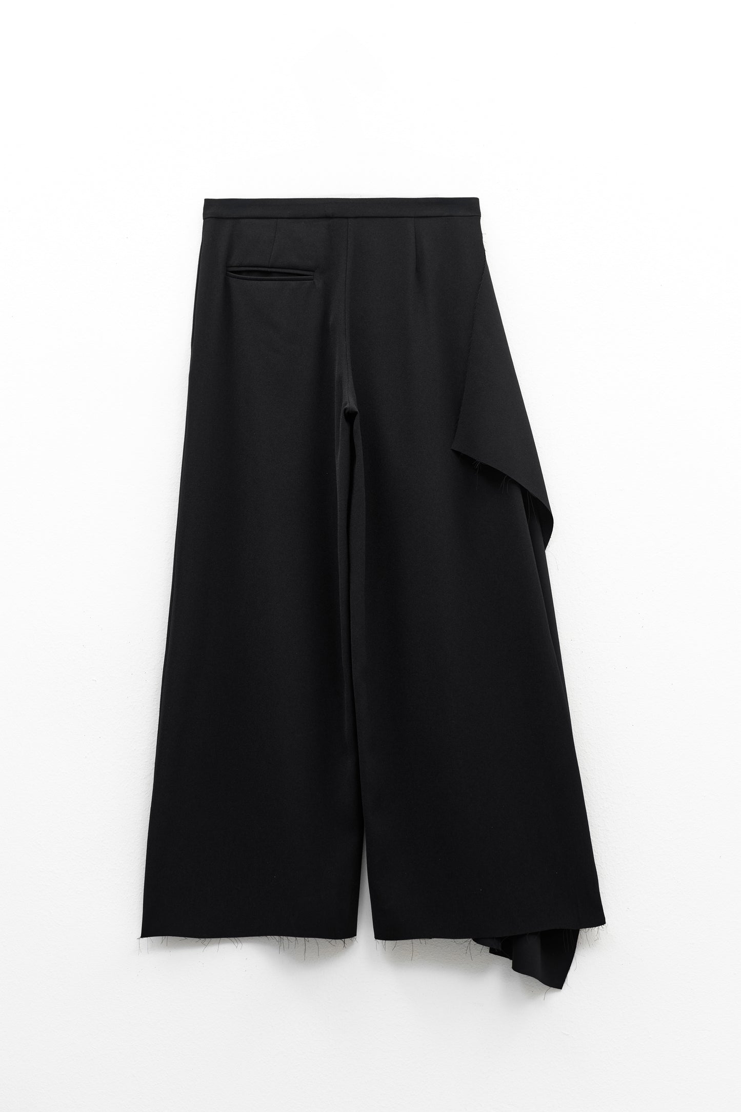 Calça Palazzo Com Pala Assimétrica – Eleh