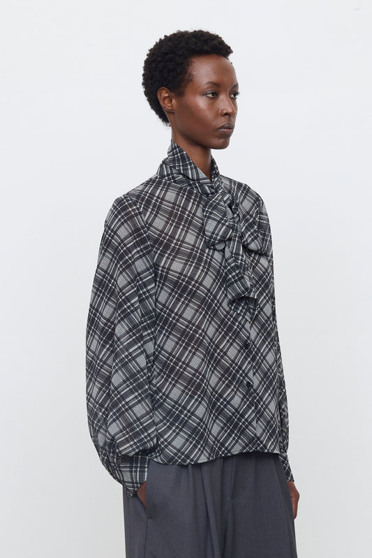 Camisa Fluida com Padrão Geométrico – Eleh