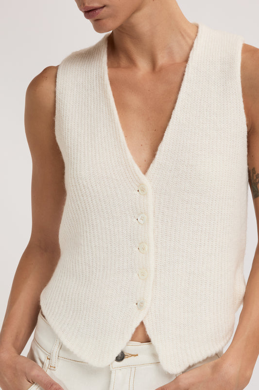 Colete de Malha em Lã e Caxemira – Eleh