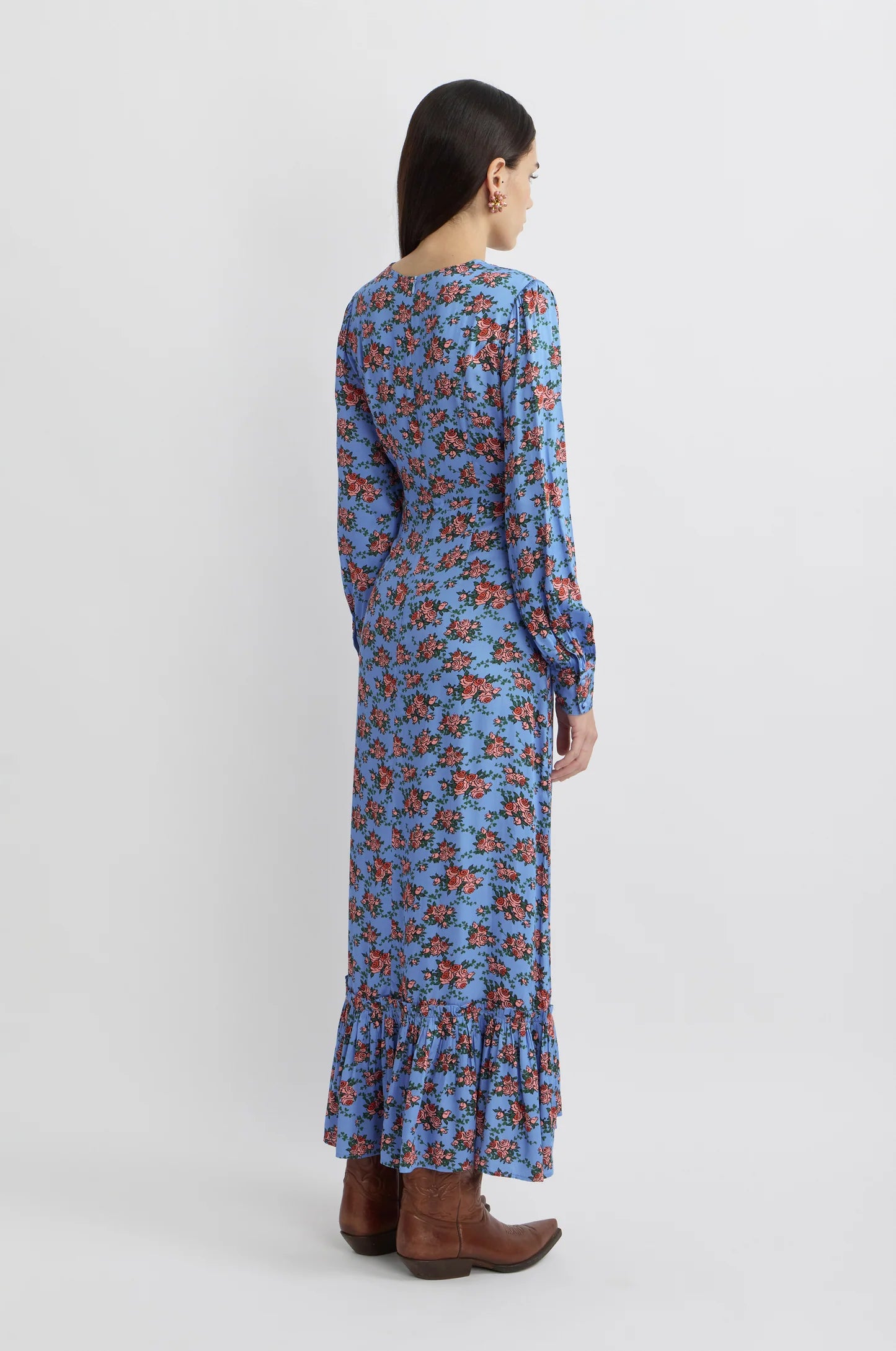 Vestido Longo Ruchet - Manoush