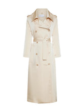 Carregar imagem no visualizador da galeria, HEAVY SATIN TRENCH COAT - Simona Corsellini
