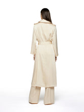 Load image into Gallery viewer, HEAVY SATIN TRENCH COAT - Simona Corsellini
