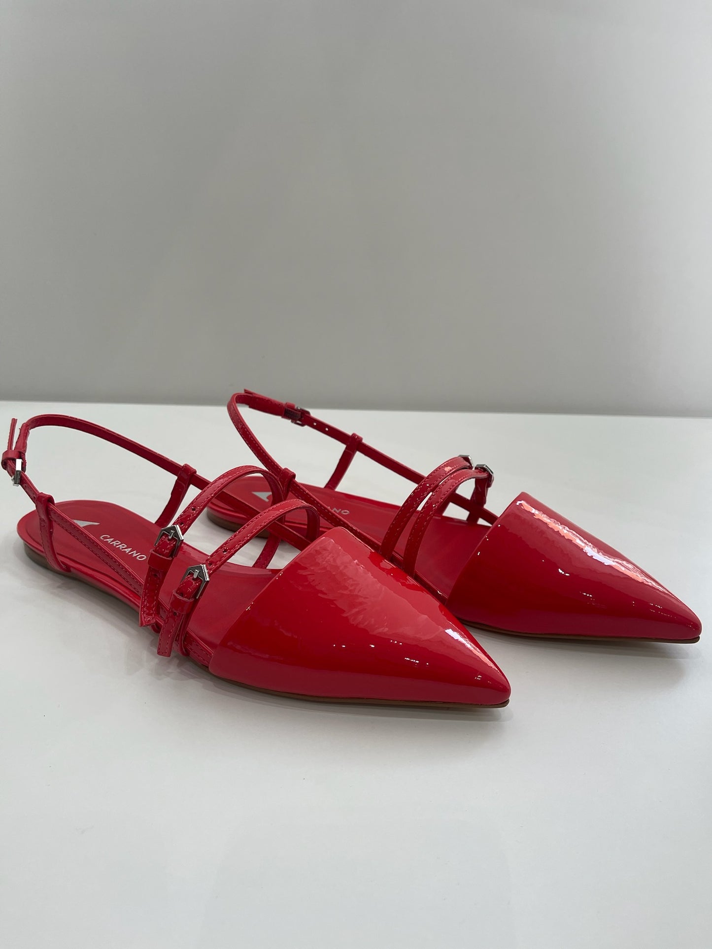 Sapato Verniz Vermelho - Carrano