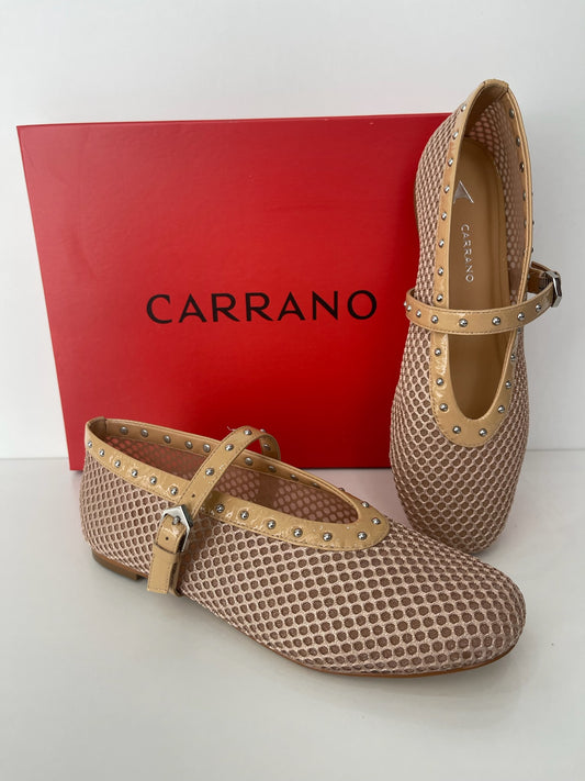Sapato em Tela Nude  – Carrano