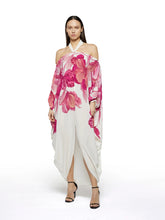 Afbeelding in Gallery-weergave laden, Vestido Kaftan Com Estampa de Flores - Simona Corsellini
