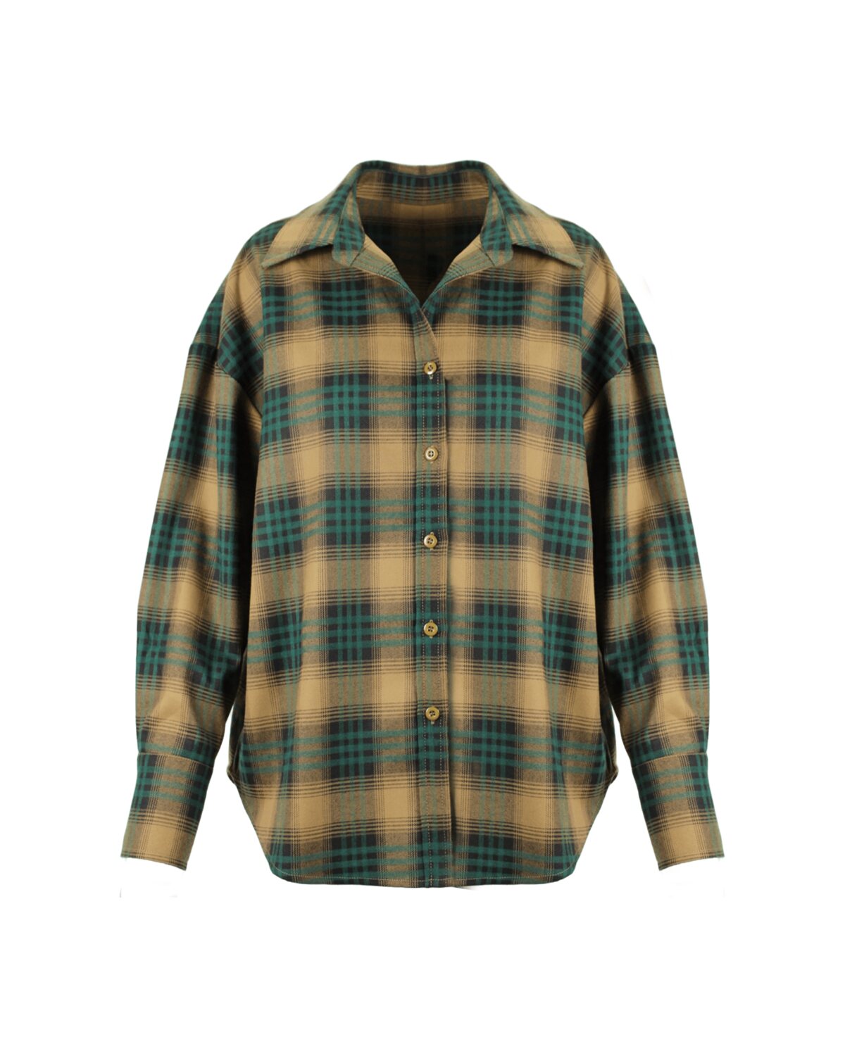 Camisa Oversized Cotton Check aos Quadrados – Anonyme Designers