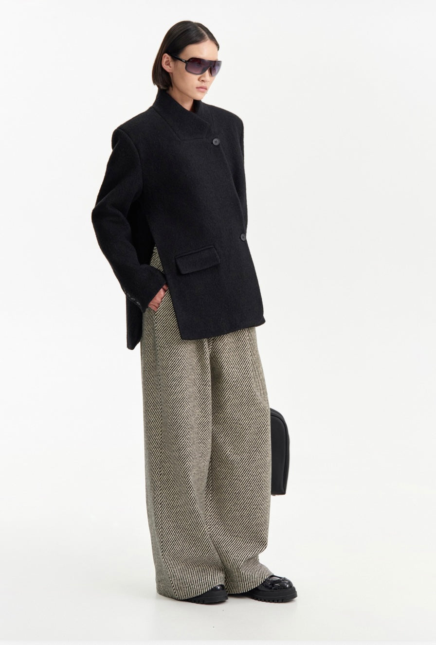 Calças Culotte Padrão Riscas – Eleh