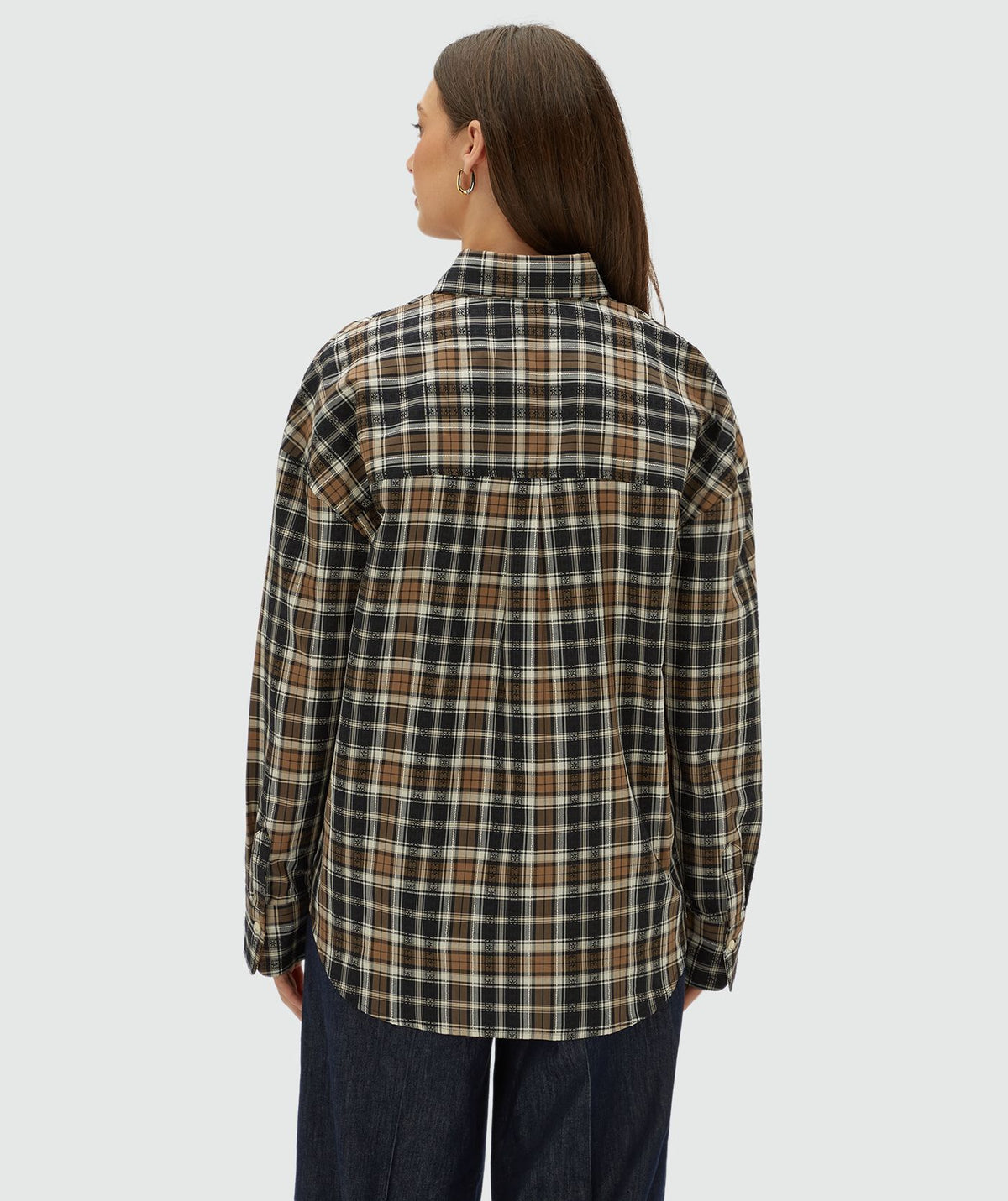 Camisa Oversized Bellis aos Quadrados – Josh V