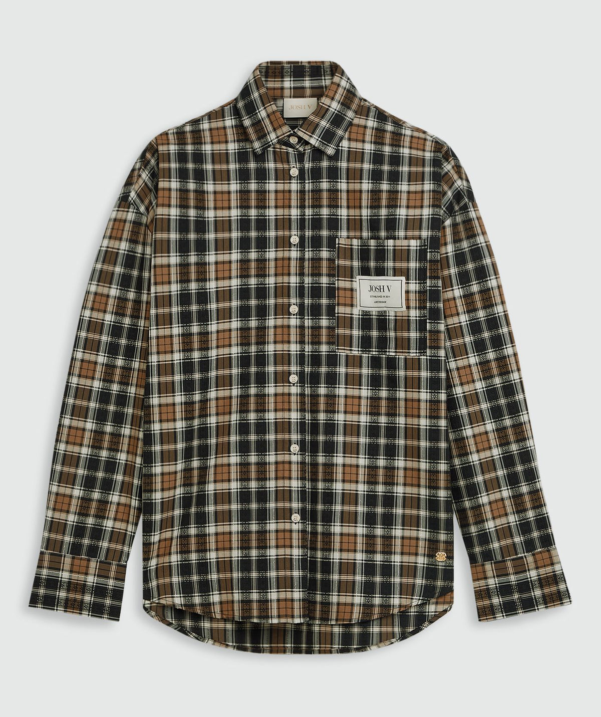 Camisa Oversized Bellis aos Quadrados – Josh V