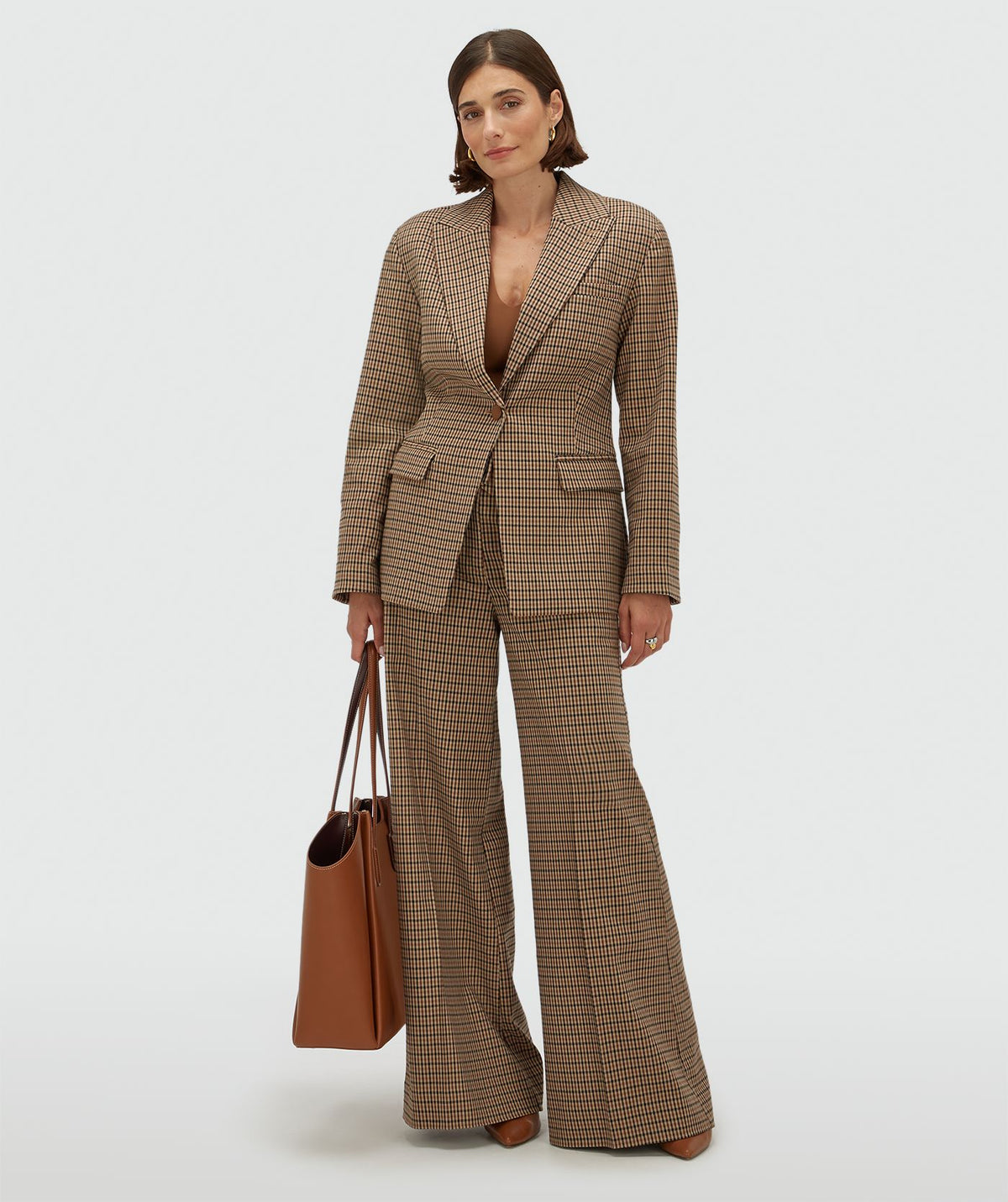 Blazer aos quadrados Beryl – Josh V