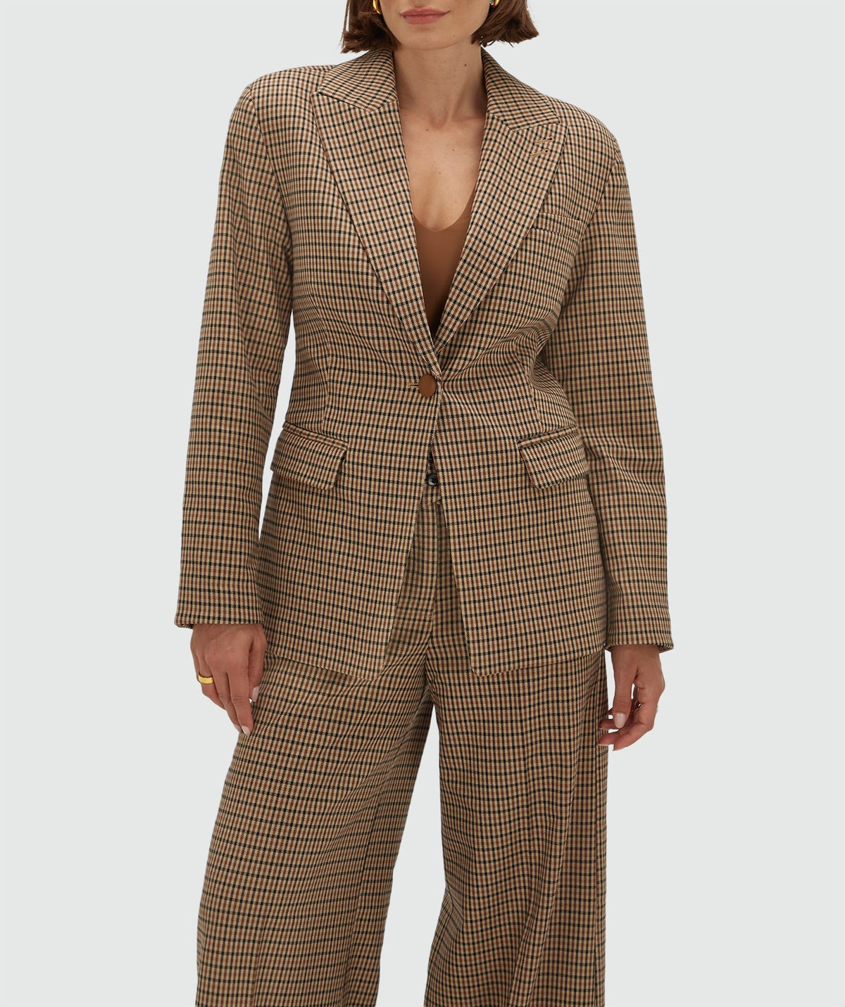 Blazer aos quadrados Beryl – Josh V