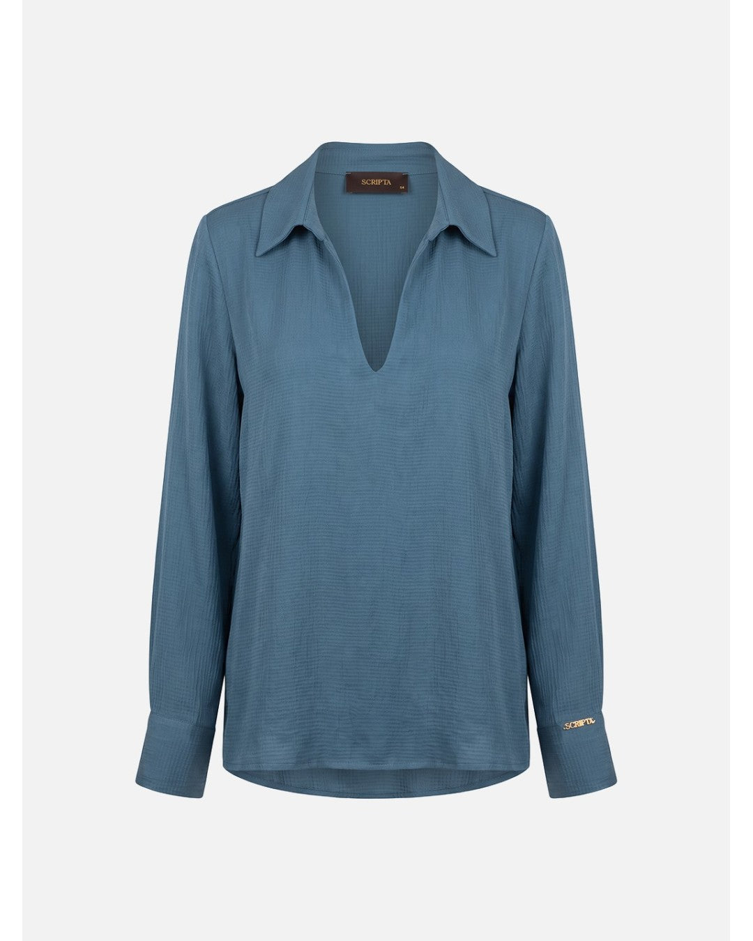 Blusa de Decote em V – Scripta — fotografia 4