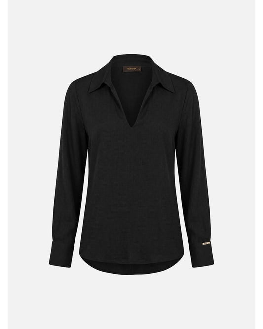 Blusa de Decote em V – Scripta — fotografia 1