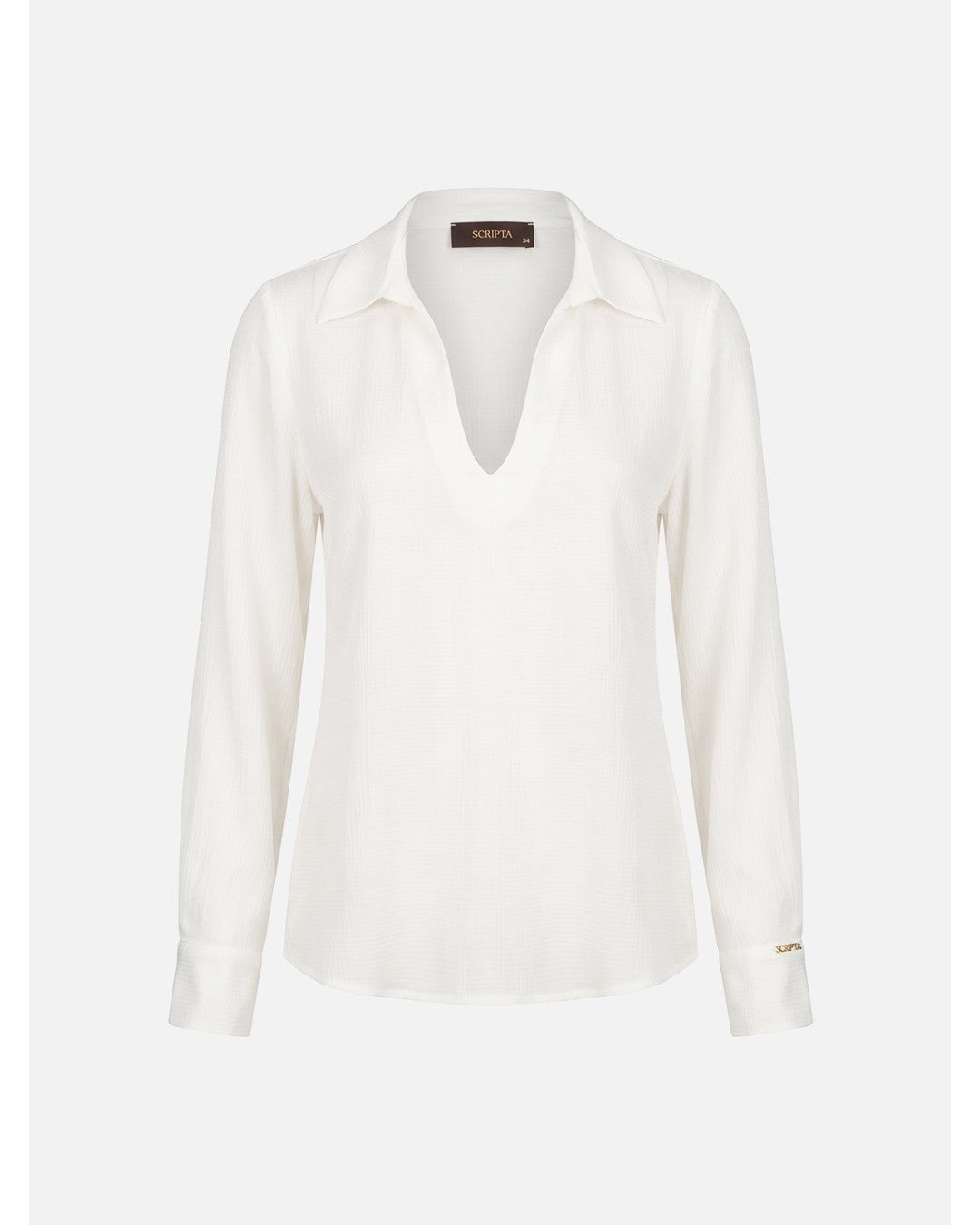 Blusa de Decote em V – Scripta — fotografia 8