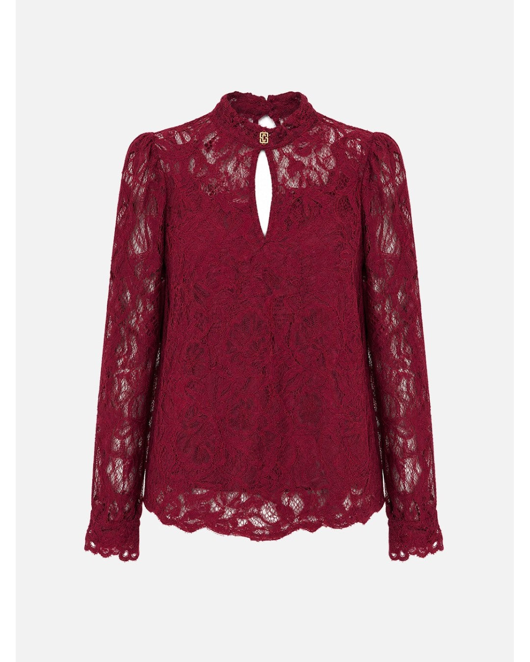 Blusa em Renda com Abertura em Lágrima – Scripta — fotografia 4