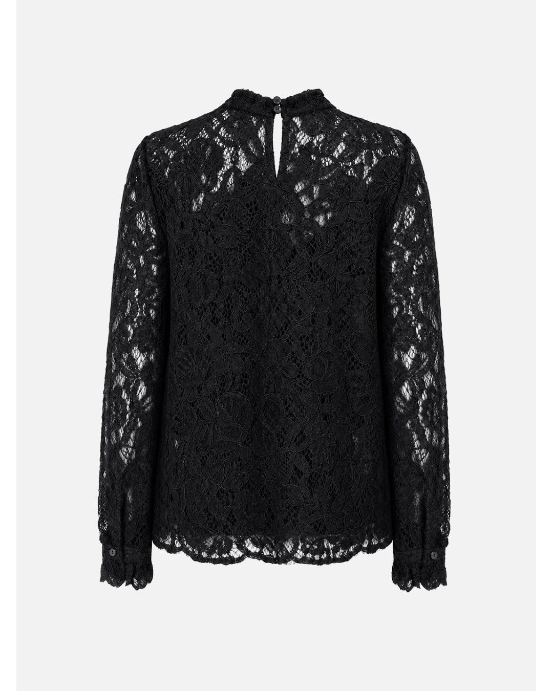 Blusa em Renda com Abertura em Lágrima – Scripta — fotografia 3
