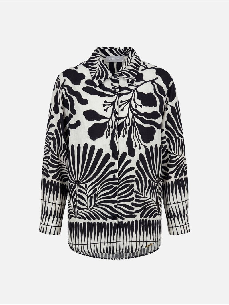 Blusa Fluida Estampada – Scripta